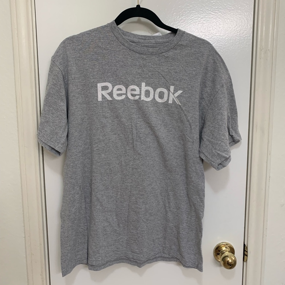 Gray Basic Reebok Tshirt - image 1